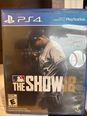 PlayStation 4 MLB The Show 18 - Black/Blue Cover